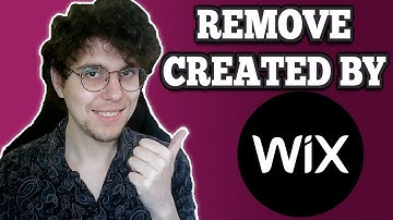 How To Remove Proudly Created With Wix From Website
