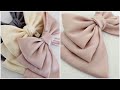 How to Make a Layered Bow | DIY Sewing Tutorial for Beginners