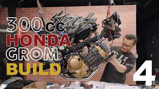 The Deadline Is Coming... Will We Make It? Honda Grom Swap Build - Mystery Client (Ep.4)