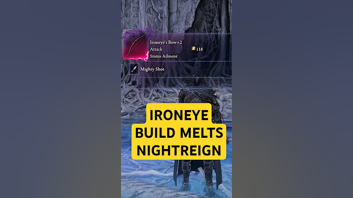Ironeye build MELTS Nightreign  #eldenring #gaming #darksouls  #games #nightreign