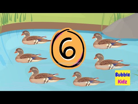 Number Song From 1 to 10 For Children | Count Numbers with Animals | Songs For Kids | Bubble Kidz