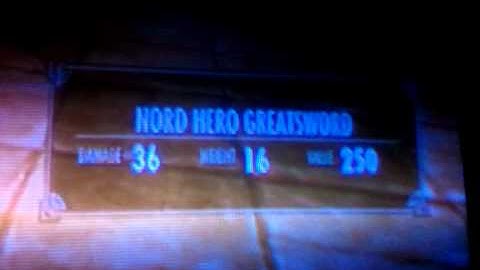 How to get nord hero weapons