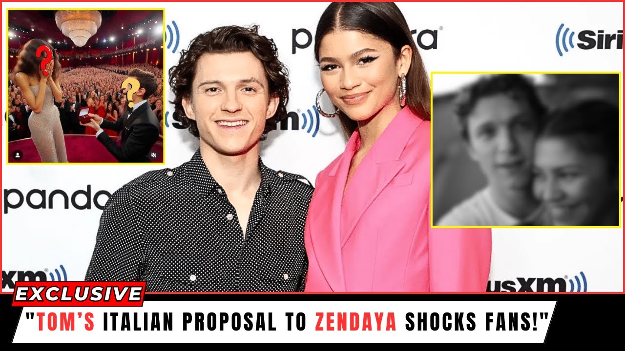 Tom Proposes to Zendaya in Italy A Moment Fans Will Never Forget! - YouTube
