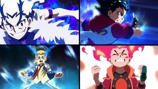 Valt And Hyuga Vs Lui And Dantebeyblade Ultimate Burst S2 Ep5