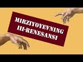 РТдан ваъз: Мирзиëевнинг учинчи ренессанси