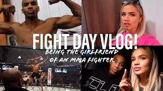 Fight Day Vlog, - Being the Girlfriend of an MMA Fighter | Daniella Hemsley ft Akonne Wanliss