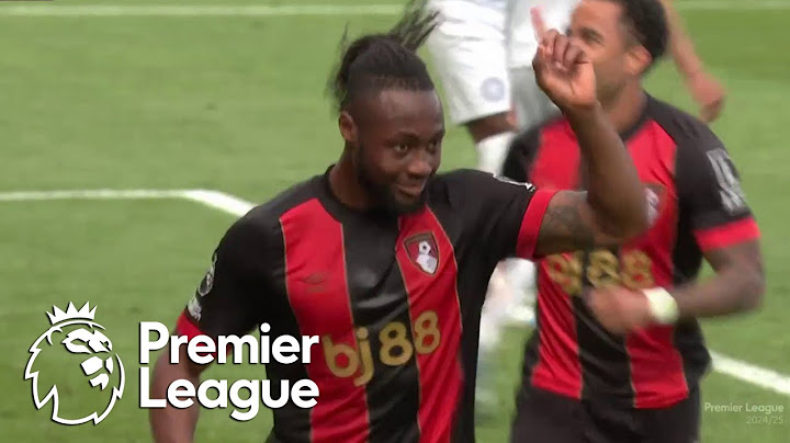 Antoine Semenyo gives Bournemouth 1-0 lead over Leicester City | Premier League | NBC Sports