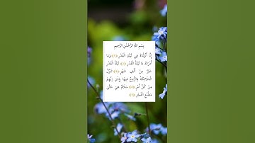 #سورة القدر #راحة_نفسية #ياسر_الدوسري #قرآن_كريم #yasseraldossary #اكسبلور #alquran #رمضان #trend