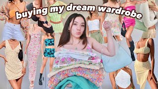 HUGE Princess Polly Try-On Haul (w\/ DISCOUNT CODE) | buying my DREAM wardrobe SUMMER 2022