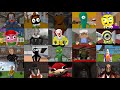 Caught Battle #1: Sponge Neighbor Escape Clown Brothers Neighbor Neighbor Dark Riddle Scary Clown