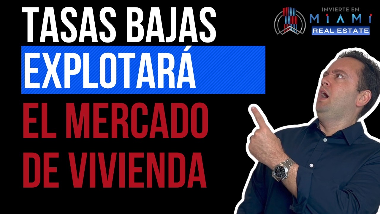 EN VIVO 🔴‼️ ¡Alerta! Tasas Bajas Pueden Hacer tus Sueños de Casa Imposibles