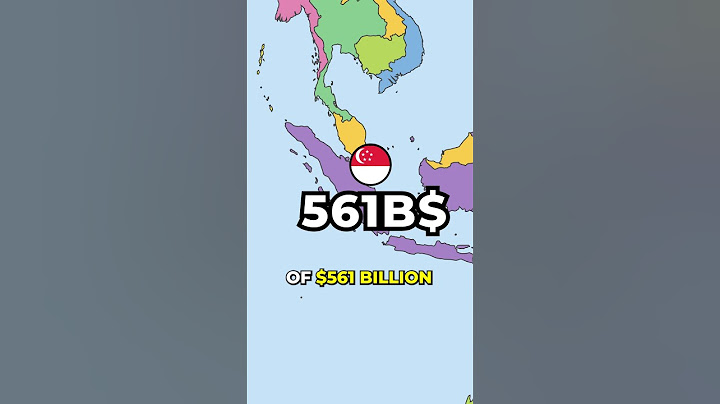 SINGAPORE is Richer Than 86% of the World...! #geography #maps #singapore