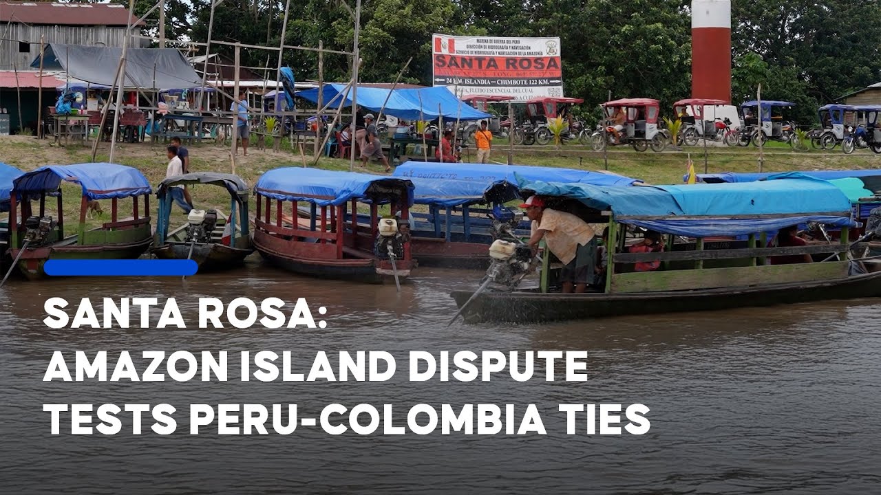 Спор вокруг острова Амазонки подвергает испытанию отношения между Перу и Колумбией.