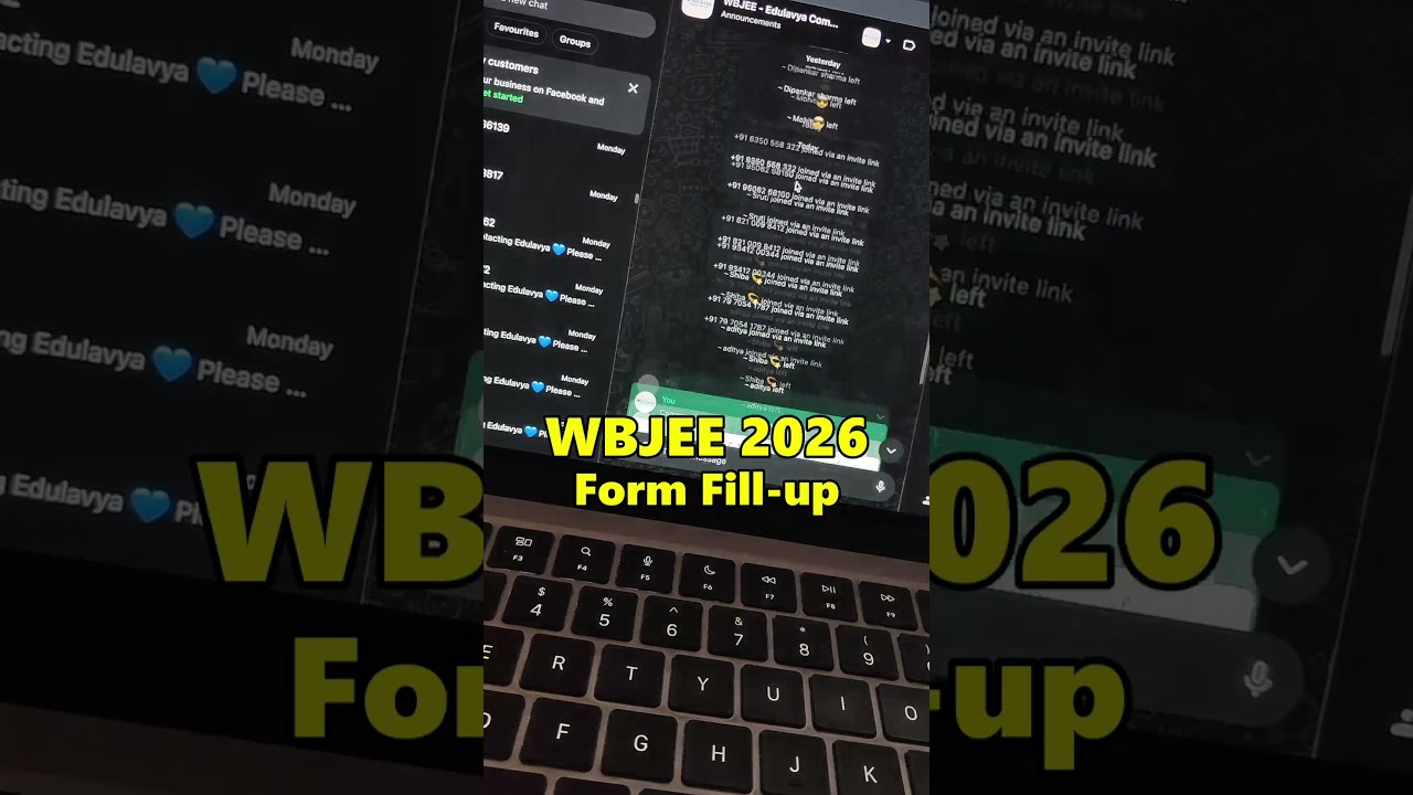 Wbjee 2026 application form fill up new update 