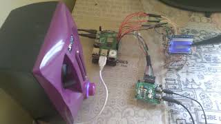 Graphic Audio Spectrum Visualizer using Nokia5110 LCD with WM8731 Audio codec & Rpi4