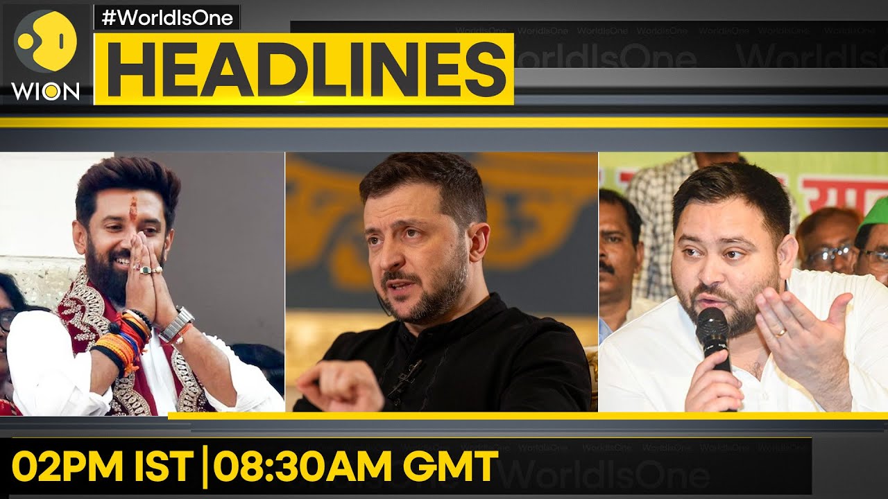Zelensky: 4 Killed in Russian Attack | Chirag Paswan's Stellar Show | WION HEADLINES