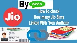 Check how many Jio Numbers Linked With your Aadhaar By SMS screenshot 3