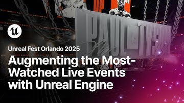 Augmenting the Most-Watched Live Events with Unreal Engine | Unreal Fest Orlando 2025