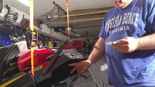 Tunnel Protector & Stud install 2014 Ski-doo Renagade - Pt4 of 4