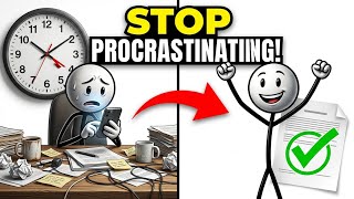 How to Stop Procrastinating in 5 Minutes | Productivity Tips That Actually Work 🤯💥