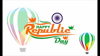 Happy republic day - How to create republic day post in coreldraw - how to create poster  #youtube screenshot 4