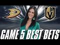Golden Knights vs Ducks GAME 5: Who Should You Bet?? | Best Hockey Picks May 12, 2026