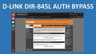 CVE-2024-33110 D-Link DIR-845L Permission Bypass