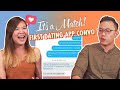 Married Couples React To Their First Dating App Conversation | ZULA Perspectives | EP 4