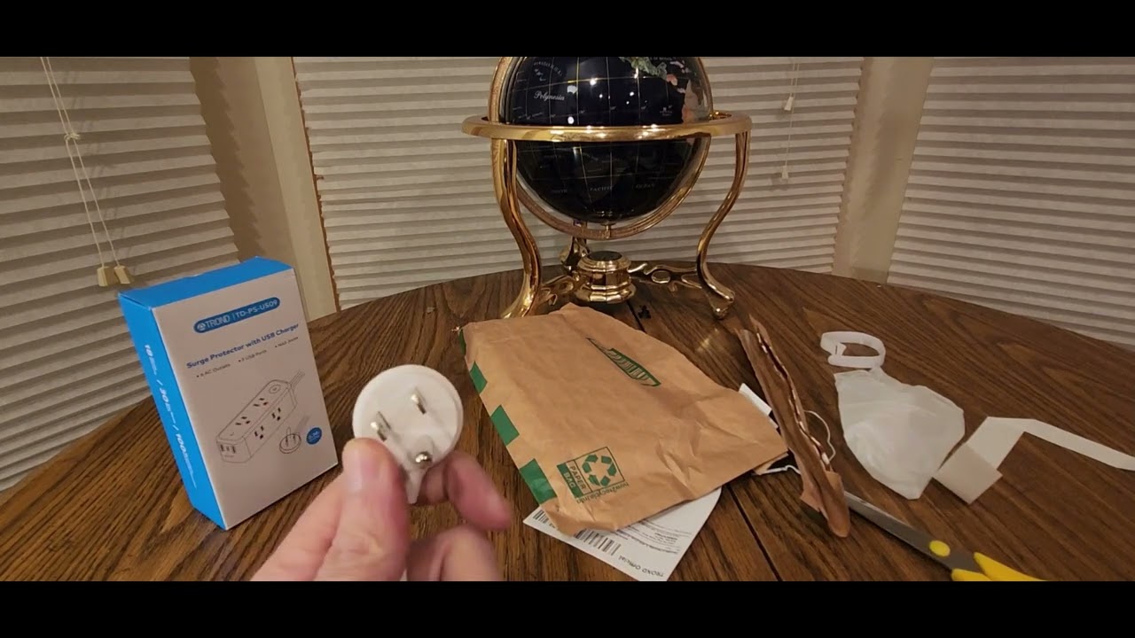 TROND Ultra Flat Plug Power Strip 5ft (EPISODE 4140) Amazon Unboxing Video