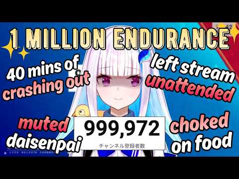 Lize's 1 Million Endurance Stream Was Very... Nijisanji【Eng Sub】