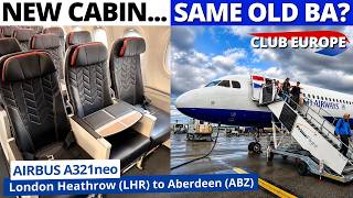 British Airways’ New Cabin Is a BIG Improvement | Club Europe / Business Class A321neo Review