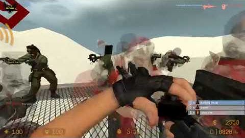 ZOMBIE ESCAPE MOD ON COUNTER-STRIKE: SOURCE, MAP: ZE_ten_keys, CSS