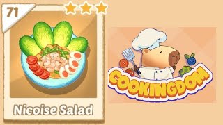 Cookingdom Level 75 Nicoise Salad | Game Walkthrough🎮