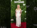 Queens on queens! Naomi Watts and Elle Fanning embrace on The Gothams carpet in NYC 🩵🤍 #shorts