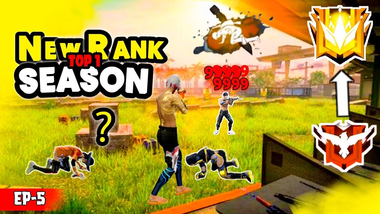 NEW SEASON RANK PUSH TOP1🗿||How To Win Every BR RANK Match, Free Fire ...