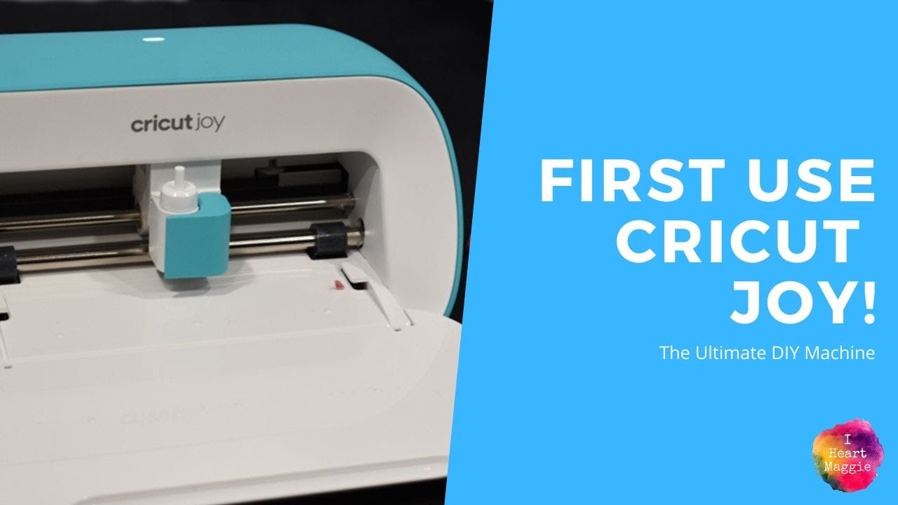 Cricut Joy First Cut l How to Use the Cricut Joy l Machine Set Up YouTube