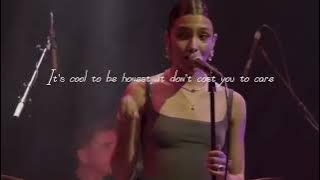 Reason to stay-Olivia Dean (live version) lyrics