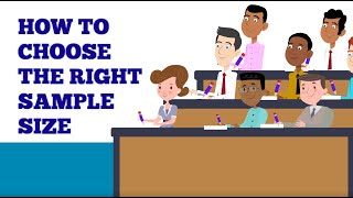 Choosing the Right Sample Size Video