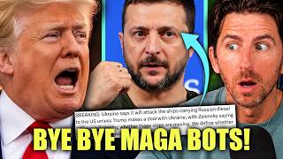 Trump Caught LYING After MAGA Bots Disappear! Ukraine Threatens To HIT Russian Diesel Headed To US!