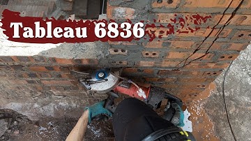 Cắt Tường Siêu Nhanh Với Máy Cắt Tường Tableau 6836