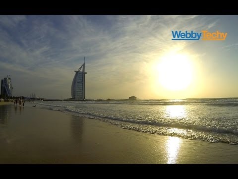 Burj Al Arab sunset – Umm Suqeim Beach – Dubai – GoPro