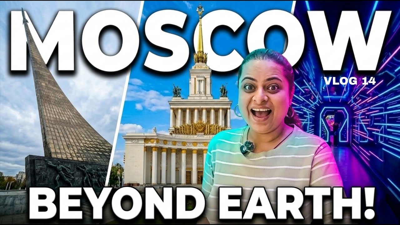 Is this Moscow or Mars? 🇷🇺 Space Museum & VDNKh! Russia Travel Guide!