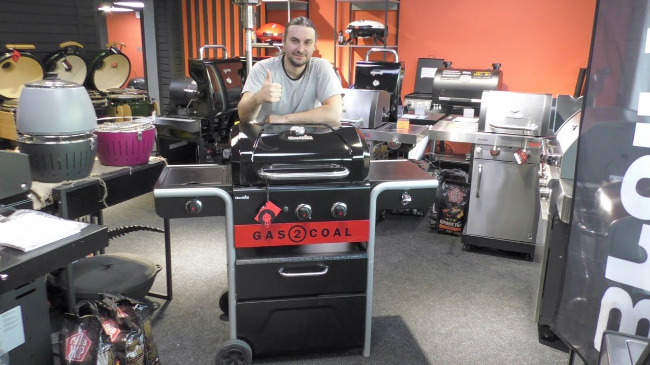 Угольный + Газовый гриль Char Broil Gas2Coal Hybrid 3B