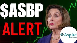 ASBP Stock MASSIVE NEWS! (Thank Me Later Bro) Aspire Biopharma