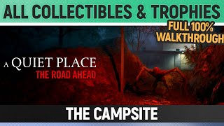 A Quiet Place: The Road Ahead - The Campsite - All Collectibles & Trophies 🏆 Full Walkthrough