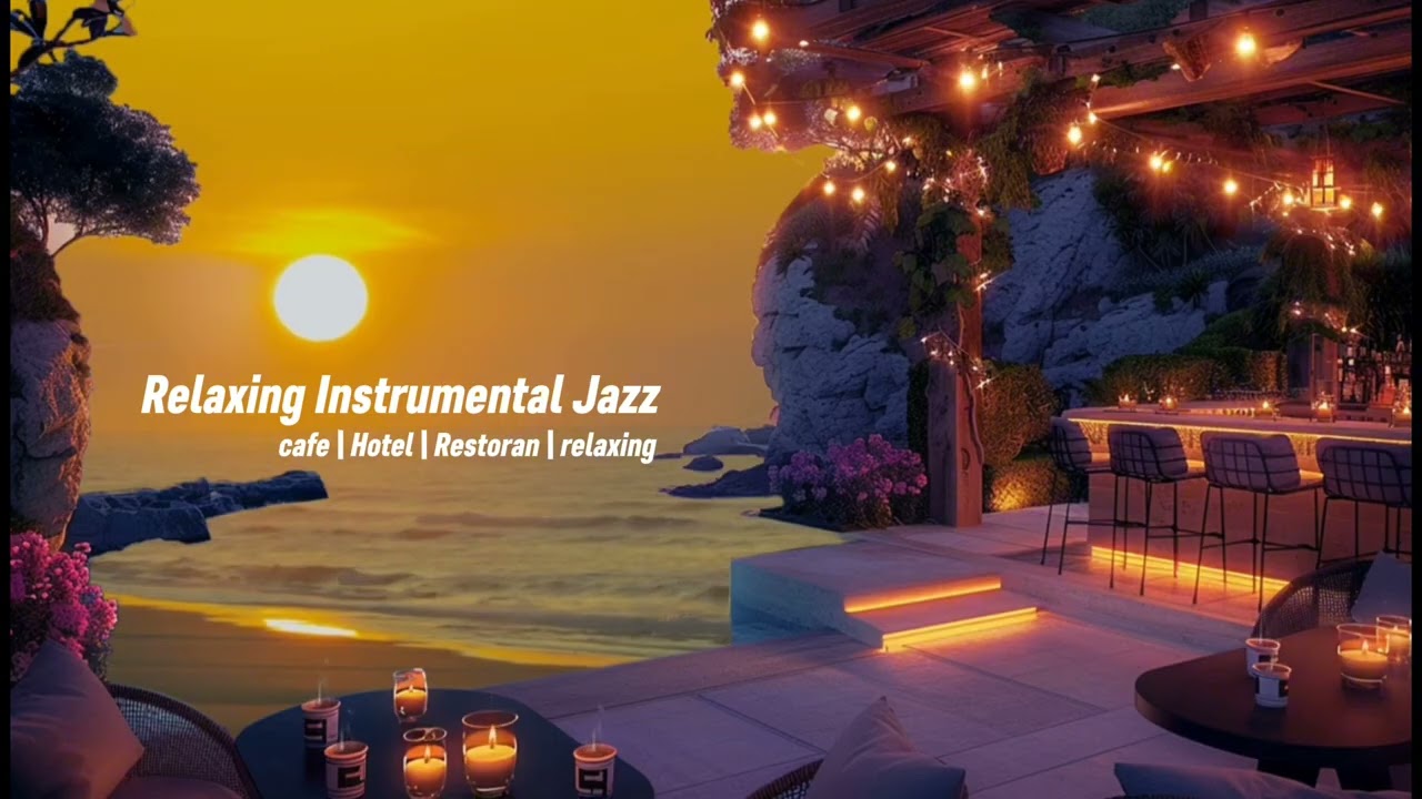 ☕ JAZZ CAFE VIBES 24/7: Relaxing Instrumental Jazz for Focus, Study, & Tranquil Nights (4K)