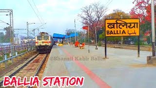 Ballia Railway Station 11061 Pawan Express Arriving Ballia Station Uttar Pradesh Railway 2020