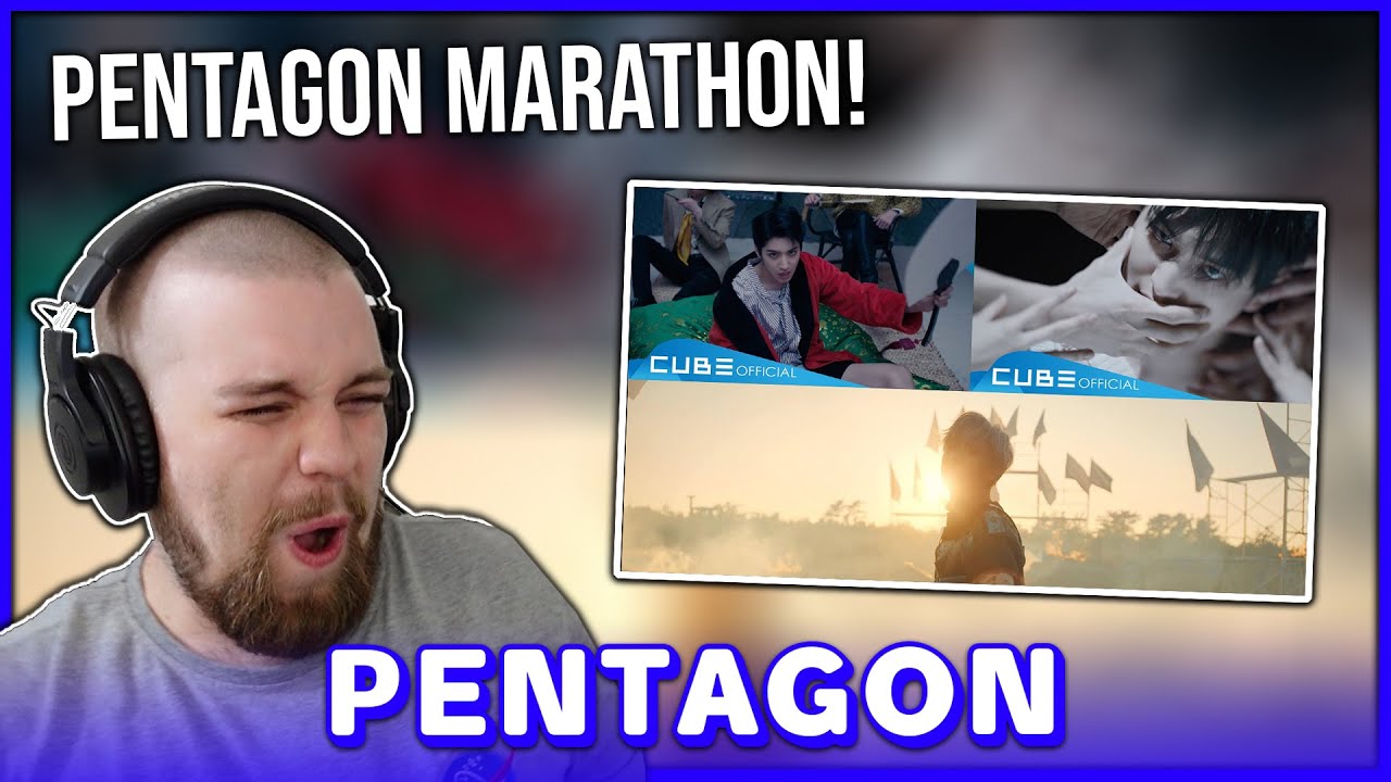 FIRST REACTION to PENTAGON (펜타곤) 'SHA LA LA', 'Dr. Bebe' & 'Basquiat' M/V's!