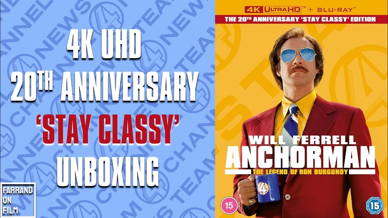 Anchorman - 20th Anniversary Edition Unboxing