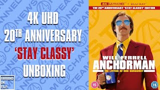 Anchorman - 20Th Anniversary Edition Unboxing
